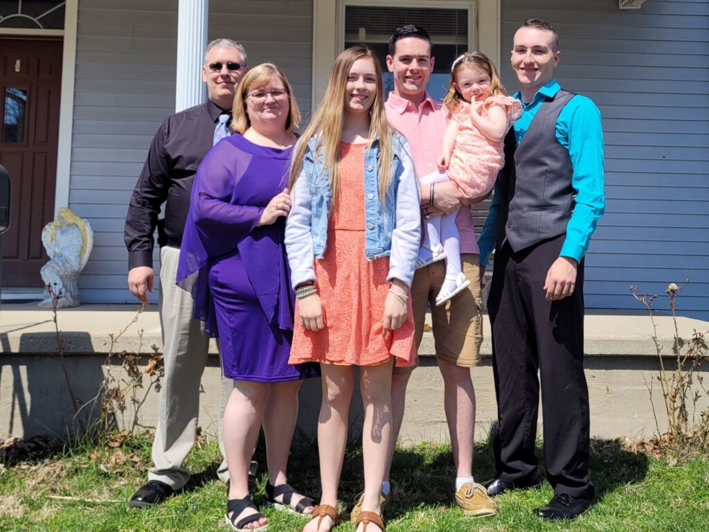 Jason Carter and family